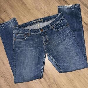 American Eagle Outfitters Blue Straight Leg Jeans